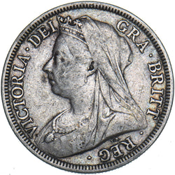 1900 Halfcrown - Victoria British Silver Coin - Nice