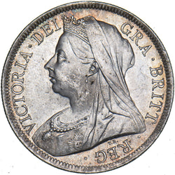 1901 Halfcrown - Victoria British Silver Coin - Superb