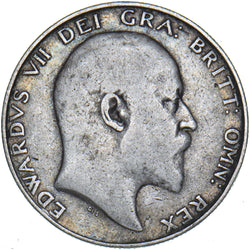 1902 Halfcrown - Edward VII British Silver Coin