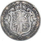 1902 Halfcrown - Edward VII British Silver Coin