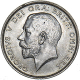 1915 Halfcrown - George V British Silver Coin - Superb
