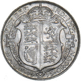 1915 Halfcrown - George V British Silver Coin - Superb