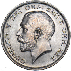 1916 Halfcrown - George V British Silver Coin - Superb