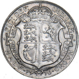 1916 Halfcrown - George V British Silver Coin - Superb