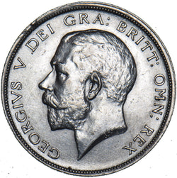 1918 Halfcrown - George V British Silver Coin - Very Nice