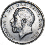 1918 Halfcrown - George V British Silver Coin - Very Nice