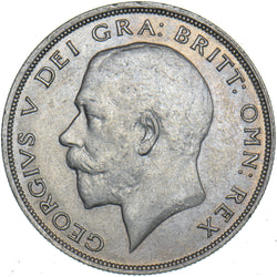 1921 Halfcrown - George V British Silver Coin - Nice