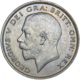 1921 Halfcrown - George V British Silver Coin - Nice
