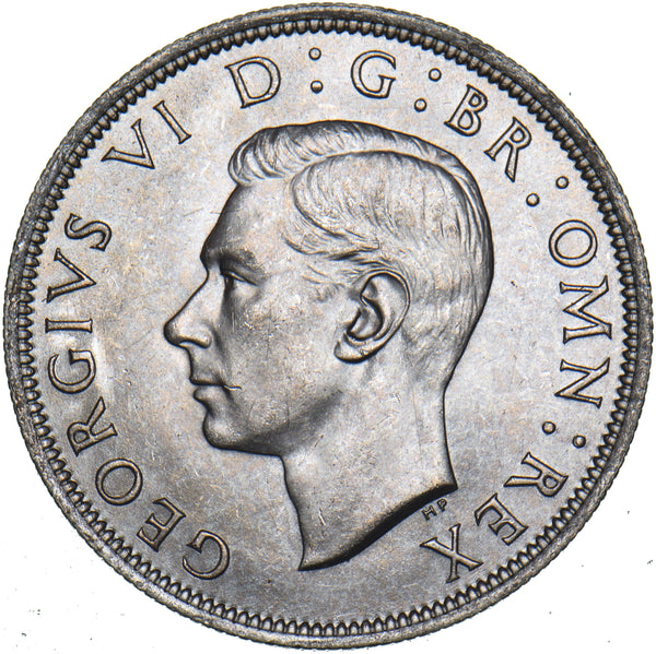 1942 Halfcrown - George VI British Silver Coin - Superb