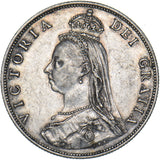 1887 Florin - Victoria British Silver Coin - Nice