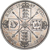 1887 Florin - Victoria British Silver Coin - Very Nice