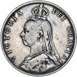 1889 Florin - Victoria British Silver Coin