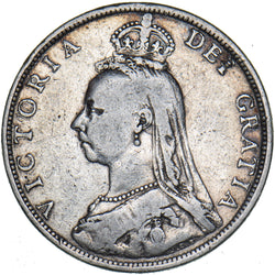 1890 Florin - Victoria British Silver Coin