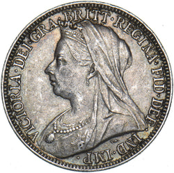 1896 Florin - Victoria British Silver Coin - Nice