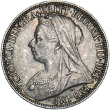 1896 Florin - Victoria British Silver Coin - Nice