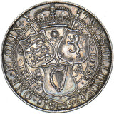 1896 Florin - Victoria British Silver Coin - Nice