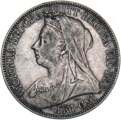 1897 Florin - Victoria British Silver Coin