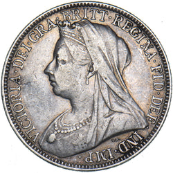 1899 Florin - Victoria British Silver Coin - Nice