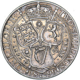 1899 Florin - Victoria British Silver Coin - Nice