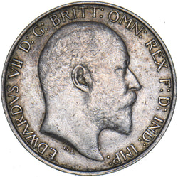 1903 Florin - Edward VII British Silver Coin - Nice