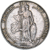 1903 Florin - Edward VII British Silver Coin - Nice