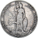1903 Florin - Edward VII British Silver Coin