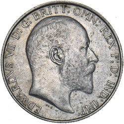 1906 Florin - Edward VII British Silver Coin - Nice