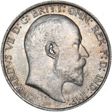 1910 Florin - Edward VII British Silver Coin - Superb