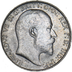 1910 Florin - Edward VII British Silver Coin - Superb