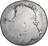 1687 Shilling (7 Over 6) - James II British Silver Coin