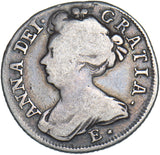 1708 E* Shilling (Edinburgh Local dies) - Anne British Silver Coin