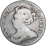 1709 Shilling - Anne British Silver Coin