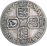 1711 Shilling - Anne British Silver Coin