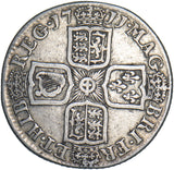 1711 Shilling - Anne British Silver Coin