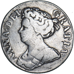 1711 Shilling - Anne British Silver Coin