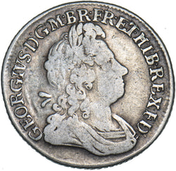 1723 SSC Shilling - George I British Silver Coin