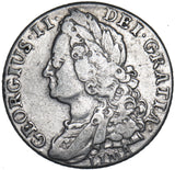1745 LIMA Shilling - George II British Silver Coin