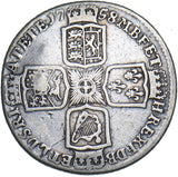 1758 Shilling - George II British Silver Coin