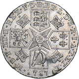 1787 Shilling (1/Retrograde 1, Ex-Mount.) - George III British Silver Coin