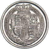 1816 Shilling - George III British Silver Coin - Very Nice