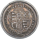 1816 Shilling - George III British Silver Coin - Very Nice