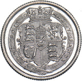 1817 Shilling - George III British Silver Coin - Very Nice