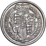 1816 Shilling - George III British Silver Coin - Nice