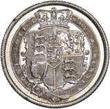 1820 Shilling - George III British Silver Coin - Nice