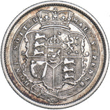 1820 Shilling - George III British Silver Coin - Nice