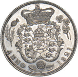 1821 Shilling - George IV British Silver Coin - Very Nice