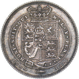 1825 Shilling (Laureate Head) - George IV British Silver Coin - Very Nice