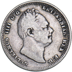 1835 Shilling - William IV British Silver Coin