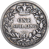 1835 Shilling - William IV British Silver Coin