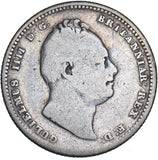 1837 Shilling - William IV British Silver Coin